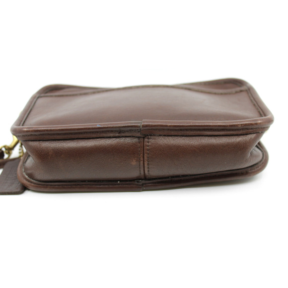 B0 Excellent Vintage COACH Carnival Bag 9925 Mahogany Brown USA 1990s Crossbody - Picture 4 of 6